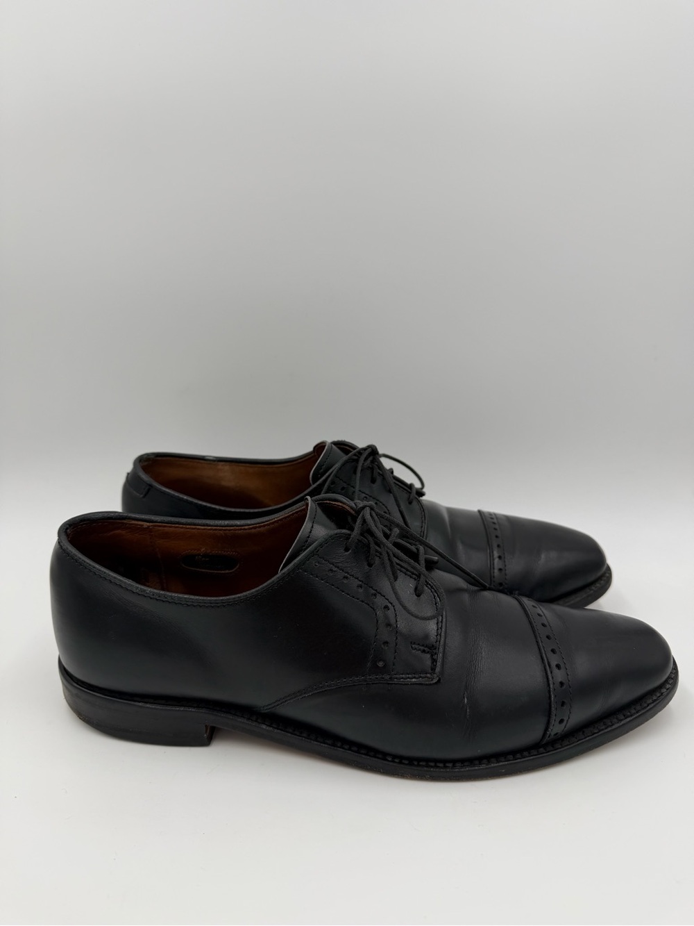 Allen Edmonds Clifton Cap Toe Oxford Black Leather USA Style 3308 Men’s Size 9 D